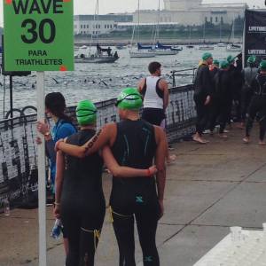 Chicago Tri 2015 Swim Start